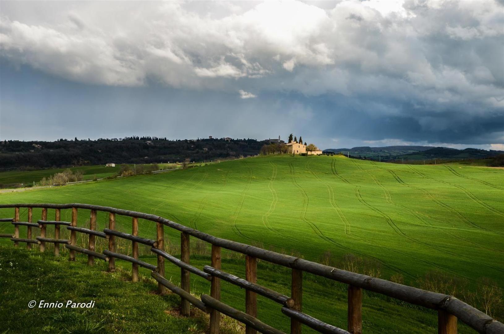 Вилла Agriturismo Bonello Пиенца Экстерьер фото