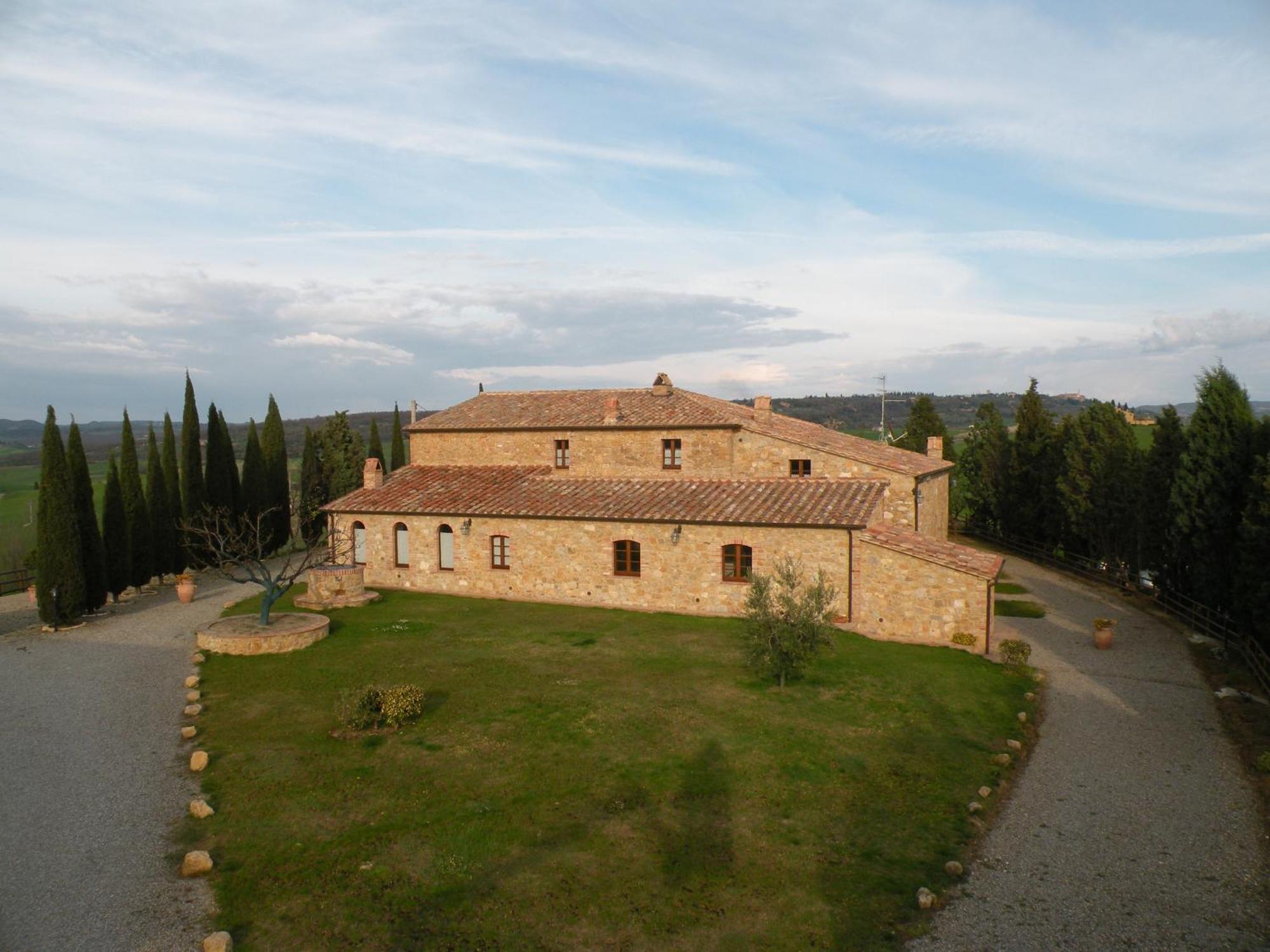 Вилла Agriturismo Bonello Пиенца Экстерьер фото