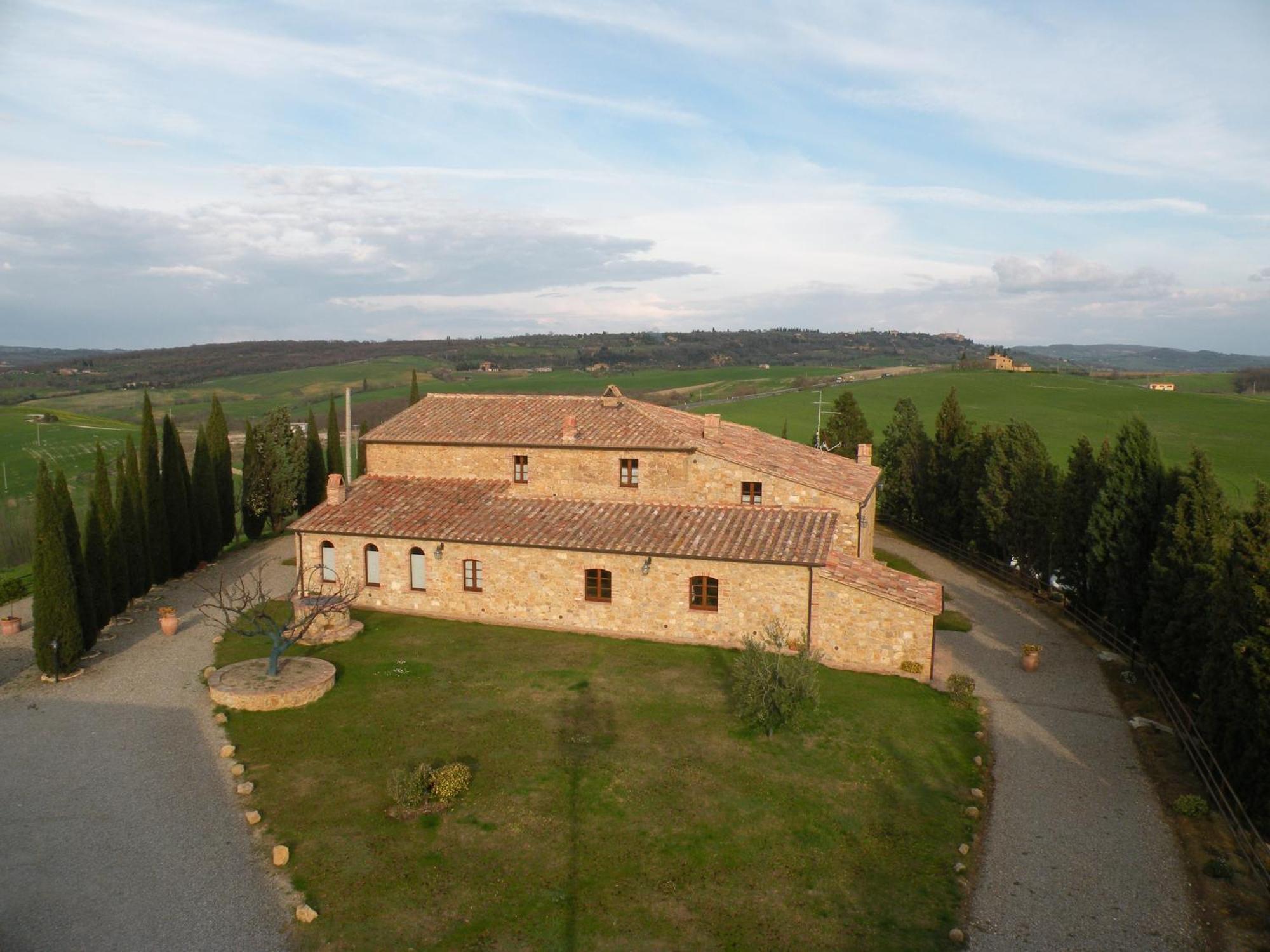 Вилла Agriturismo Bonello Пиенца Экстерьер фото